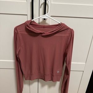 Born Primitive Women’s Mesh Hooded Crop - Size Small